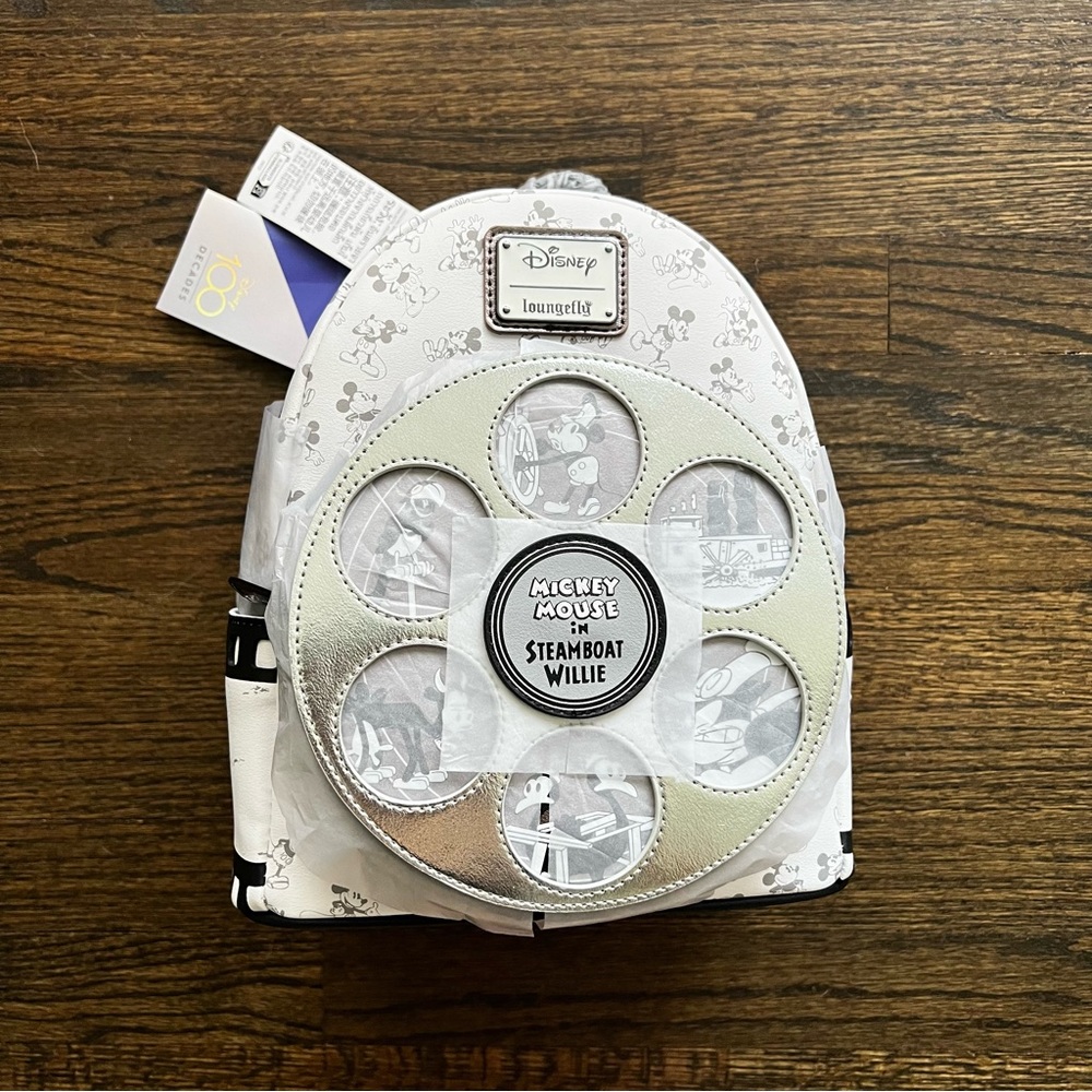 Disney Mickey Mouse Steamboat Willie Loungefly Mini Backpack - Disneyl00 | NWT